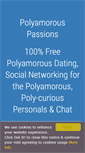 Mobile Screenshot of polyamorouspassions.com
